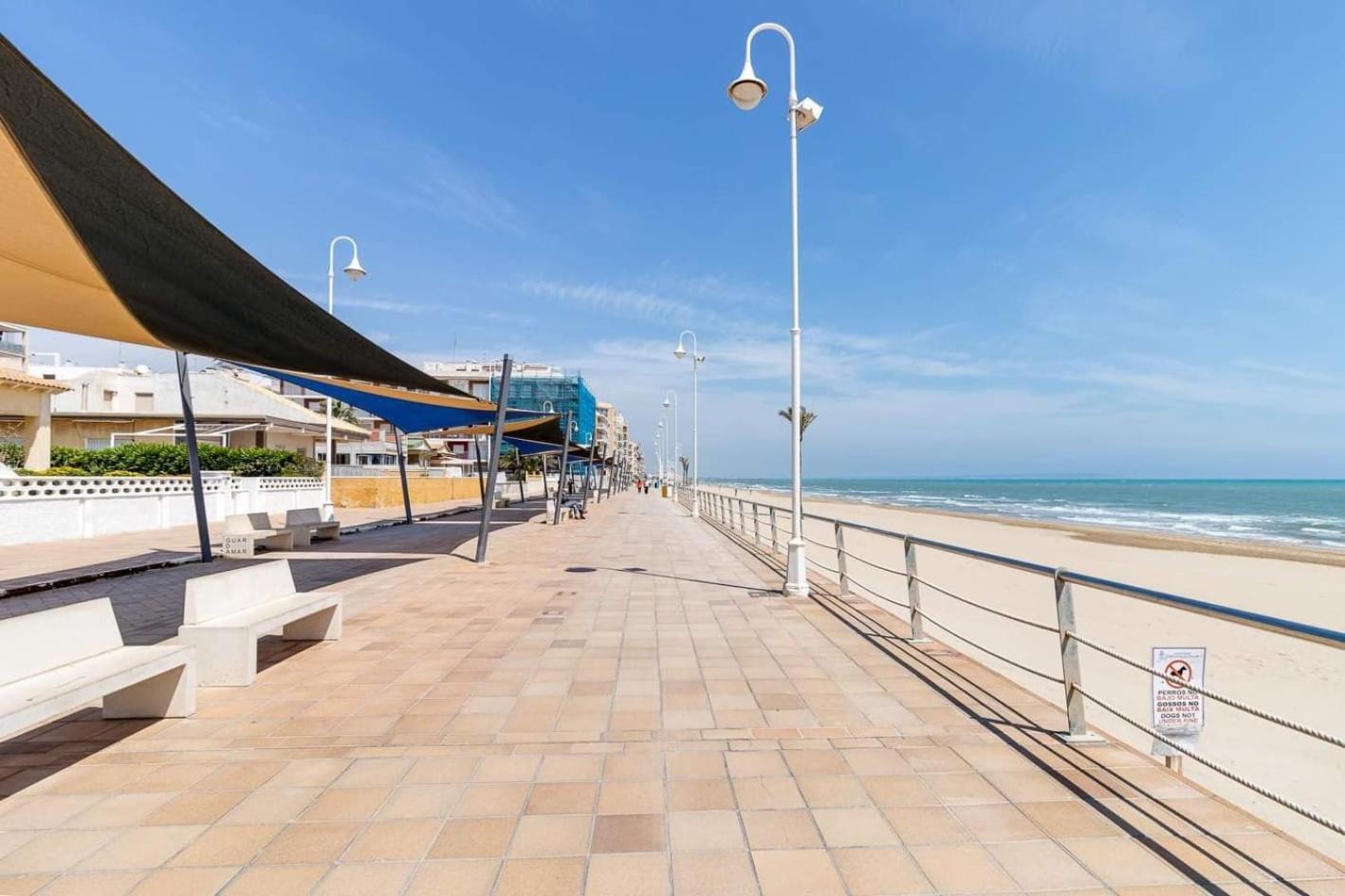 Excelente Apartamento Vacacional En Guardamar A Unos Pasos De La Playa, Calle Paraguay Гвардамар-дель-Сегура Экстерьер фото