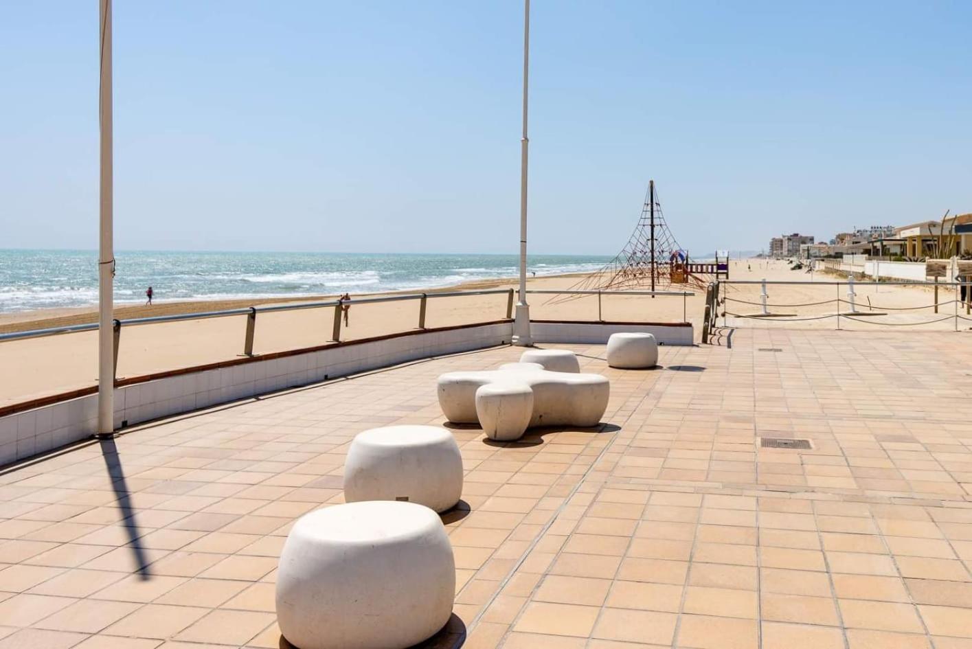 Excelente Apartamento Vacacional En Guardamar A Unos Pasos De La Playa, Calle Paraguay Гвардамар-дель-Сегура Экстерьер фото